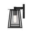 Wall Sconce Fixture, UL Listed for Damp Location, E26 Socket Wall Lamp, Matte Black Finish, Hallway Light Fixtures Load image into Gallery viewer, Wall Sconce Fixture, UL Listed for Damp Location, E26 Socket Wall Lamp, Matte Black Finish, Hallway Light Fixtures