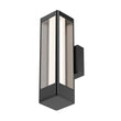 LED Outdoor Wall Sconce, Matte Black Finish, 12W, ETL Listed - Wet Location, Dimmable Load image into Gallery viewer, LED Outdoor Wall Sconce, Matte Black Finish, 12W, ETL Listed - Wet Location, Dimmable