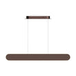 2-Lights, LED Linear Suspension Light, Pendant Mounting, 40W, 3000K, 2000LM, Brushed brown Body Finish, Dimmable Load image into Gallery viewer, 2-Lights, LED Linear Suspension Light, Pendant Mounting, 40W, 3000K, 2000LM, Brushed brown Body Finish, Dimmable