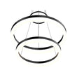 2-Ring, Modern LED Chandelier, 78W, 120V, 3000K, 3985LM, Dimmable Load image into Gallery viewer, 2-Ring, Modern LED Chandelier, 78W, 120V, 3000K, 3985LM, Dimmable