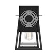 Wall Sconce Fixture, UL Listed for Damp Location, E26 Socket Wall Lamp, Matte Black Finish, Hallway Light Fixtures Load image into Gallery viewer, Wall Sconce Fixture, UL Listed for Damp Location, E26 Socket Wall Lamp, Matte Black Finish, Hallway Light Fixtures