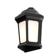15W LED Outdoor Wall Sconce lighting Fixtures, 5000K (Daylight White), Textured Black Finish, 800 Lumens, ETL Listed Load image into Gallery viewer, 15W LED Outdoor Wall Sconce lighting Fixtures, 5000K (Daylight White), Textured Black Finish, 800 Lumens, ETL Listed
