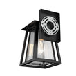 Wall Sconce Fixture, UL Listed for Damp Location, E26 Socket Wall Lamp, Matte Black Finish, Hallway Light Fixtures Load image into Gallery viewer, Wall Sconce Fixture, UL Listed for Damp Location, E26 Socket Wall Lamp, Matte Black Finish, Hallway Light Fixtures