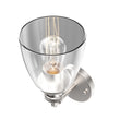 Bell Shape Wall Sconce Lighting Fixture, Brushed Nickel Finish, E26 Base, UL Listed for Dry Location, 3 Years Warranty Load image into Gallery viewer, Bell Shape Wall Sconce Lighting Fixture, Brushed Nickel Finish, E26 Base, UL Listed for Dry Location, 3 Years Warranty