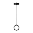 LED Circular Vertical One Ring Pendant Light, 8W, 3000K, 400LM, 120V, Dim: 5.5 x 55 Inch, ETL Listed, Dimmable, Circline Architectural, Hanging Light Fixture Load image into Gallery viewer, LED Circular Vertical One Ring Pendant Light, 8W, 3000K, 400LM, 120V, Dim: 5.5 x 55 Inch, ETL Listed, Dimmable, Circline Architectural, Hanging Light Fixture