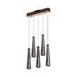 Chandeliers 5-lights, Dining Room Lighting Fixtures, 25W, 3000K, 1250LM, Hanging Light with Wires For Kitchen Island Dining Room Living Room Cafe Pub Load image into Gallery viewer, Chandeliers 5-lights, Dining Room Lighting Fixtures, 25W, 3000K, 1250LM, Hanging Light with Wires For Kitchen Island Dining Room Living Room Cafe Pub
