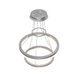 2-Ring, Modern LED Chandelier, 78W, 120V, 3000K, 3985LM, Dimmable Load image into Gallery viewer, 2-Ring, Modern LED Chandelier, 78W, 120V, 3000K, 3985LM, Dimmable