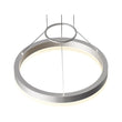 1-Ring, Modern Nature White LED Pendant Light, 29W, 3000K, 1532LM, Dimmable, Diameter 17.7''×55'' Load image into Gallery viewer, 1-Ring, Modern Nature White LED Pendant Light, 29W, 3000K, 1532LM, Dimmable, Diameter 17.7''×55''