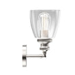 Bell Shape Wall Sconce Lighting Fixture, Brushed Nickel Finish, E26 Base, UL Listed for Dry Location, 3 Years Warranty Load image into Gallery viewer, Bell Shape Wall Sconce Lighting Fixture, Brushed Nickel Finish, E26 Base, UL Listed for Dry Location, 3 Years Warranty
