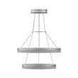2-Ring, Modern LED Chandelier, 78W, 120V, 3000K, 3985LM, Dimmable Load image into Gallery viewer, 2-Ring, Modern LED Chandelier, 78W, 120V, 3000K, 3985LM, Dimmable