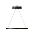 LED Ring Chandelier, 1-Ring, 38W, 3000K, 1512LM, Dimmable, Diameter 23.6''×71'' Load image into Gallery viewer, LED Ring Chandelier, 1-Ring, 38W, 3000K, 1512LM, Dimmable, Diameter 23.6''×71''