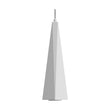 1-Light, Modern LED Three Dimensional Triangle Geometric Chandeliers, 6W, 3000K, 462LM, Dimmable Load image into Gallery viewer, 1-Light, Modern LED Three Dimensional Triangle Geometric Chandeliers, 6W, 3000K, 462LM, Dimmable