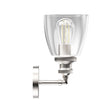 Bell Shape Wall Sconce Lighting Fixture, Brushed Nickel Finish, E26 Base, UL Listed for Dry Location, 3 Years Warranty Load image into Gallery viewer, Bell Shape Wall Sconce Lighting Fixture, Brushed Nickel Finish, E26 Base, UL Listed for Dry Location, 3 Years Warranty