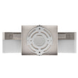 9W LED Wall Sconce Light, 3000K Warm White 500LM 120V Brushed Nickel Finish, ETL Listed, Dimmable, Hallway Light Fixtures Load image into Gallery viewer, 9W LED Wall Sconce Light, 3000K Warm White 500LM 120V Brushed Nickel Finish, ETL Listed, Dimmable, Hallway Light Fixtures