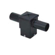 Internal tenon adaptor for 4 inch square poles. 2 ARM at 180 degrees Load image into Gallery viewer, Internal tenon adaptor for 4 inch square poles. 2 ARM at 180 degrees