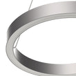 Modern Round Chandeliers with unique design Shade, 49W, 3000K, 2450LM, Dimmable, Pendant Mounting, CRI: 80+, Aluminum Body Finish Load image into Gallery viewer, Modern Round Chandeliers with unique design Shade, 49W, 3000K, 2450LM, Dimmable, Pendant Mounting, CRI: 80+, Aluminum Body Finish