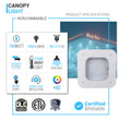 150W LED Canopy Light, 15600LM, 5700K, UL, Damp/Wet Locations, For Gas Stations, High Bay Carport, Indoor Parking, Underpasses, Loading Docks, Outdoor Area Light Load image into Gallery viewer, 150W LED Canopy Light, 15600LM, 5700K, UL, Damp/Wet Locations, For Gas Stations, High Bay Carport, Indoor Parking, Underpasses, Loading Docks, Outdoor Area Light