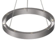 Modern Round Chandeliers with unique design Shade, 49W, 3000K, 2450LM, Dimmable, Pendant Mounting, CRI: 80+, Aluminum Body Finish Load image into Gallery viewer, Modern Round Chandeliers with unique design Shade, 49W, 3000K, 2450LM, Dimmable, Pendant Mounting, CRI: 80+, Aluminum Body Finish
