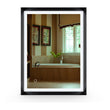 Frontlit/Backlit LED Lighted Bathroom Vanity Mirror with Frame, Anti-Fog, Touch Button, CRI 90+, Adjustable CCT & Memory, Magnum Style Load image into Gallery viewer, Frontlit/Backlit LED Lighted Bathroom Vanity Mirror with Frame, Anti-Fog, Touch Button, CRI 90+, Adjustable CCT & Memory, Magnum Style