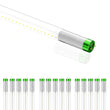 Hybrid T8 4ft LED Tube/Bulb - Glass 18W 2400 Lumens 5000K Clear, Single End/Double End Power - Ballast Compatible or Bypass (Check Compatibility List) Load image into Gallery viewer, Hybrid T8 4ft LED Tube/Bulb - Glass 18W 2400 Lumens 5000K Clear, Single End/Double End Power - Ballast Compatible or Bypass (Check Compatibility List)