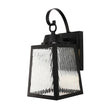 12W LED Outdoor Wall Lantern Fixture with Water Glass Shade, 4000K (Cool White), Dimmable, ETL Listed Load image into Gallery viewer, 12W LED Outdoor Wall Lantern Fixture with Water Glass Shade, 4000K (Cool White), Dimmable, ETL Listed