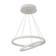 2-Ring, Circular LED Chandelier, 60W, 3000K, 2800LM, Dimmable, 5 Years Warranty Load image into Gallery viewer, 2-Ring, Circular LED Chandelier, 60W, 3000K, 2800LM, Dimmable, 5 Years Warranty