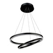 2-Ring, Circular LED Chandelier, 60W, 3000K, 2800LM, Dimmable, 5 Years Warranty Load image into Gallery viewer, 2-Ring, Circular LED Chandelier, 60W, 3000K, 2800LM, Dimmable, 5 Years Warranty