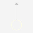 Ring 1-Light LED Unique Design Pendant, 34W, 3000K (Warm White), 1028LM, Dimmable, Aluminum Body Finish, Pendant Mounting Load image into Gallery viewer, Ring 1-Light LED Unique Design Pendant, 34W, 3000K (Warm White), 1028LM, Dimmable, Aluminum Body Finish, Pendant Mounting