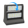 Rotatable LED Wall Pack Light 80W 5700K, 10800LM, Black, UL, DLC Premium, IP65, Adjustable Head Can be used as Up/Down Light, Outdoor Rotatable Wall Light Load image into Gallery viewer, Rotatable LED Wall Pack Light 80W 5700K, 10800LM, Black, UL, DLC Premium, IP65, Adjustable Head Can be used as Up/Down Light, Outdoor Rotatable Wall Light