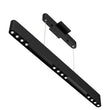 Integrated LED Linear Chandelier Light Fixture In Matte Black Body Finish, 9W, 3000K(warm white), 450LM, Dimmable Load image into Gallery viewer, Integrated LED Linear Chandelier Light Fixture In Matte Black Body Finish, 9W, 3000K(warm white), 450LM, Dimmable