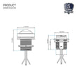 Integrated PIR Motion Sensor for Bluetooth Power Pack Load image into Gallery viewer, Integrated PIR Motion Sensor for Bluetooth Power Pack