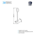 1-Light, LED Wall Sconce Light 3W, 3000K, 150LM, Integrated LED Light Combination, 120V Dimmable, Black Matte Body Finish Load image into Gallery viewer, 1-Light, LED Wall Sconce Light 3W, 3000K, 150LM, Integrated LED Light Combination, 120V Dimmable, Black Matte Body Finish