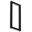 Dimmable LED Rectangle Pendant Chandelier Ceiling Light Fixture, 18W, 3000K, 900LM, For Living Room Dining Room Office Room Load image into Gallery viewer, Dimmable LED Rectangle Pendant Chandelier Ceiling Light Fixture, 18W, 3000K, 900LM, For Living Room Dining Room Office Room