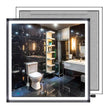 Frontlit/Backlit LED Lighted Bathroom Vanity Mirror with Frame, Anti-Fog, Touch Button, CRI 90+, Adjustable CCT & Memory, Magnum Style Load image into Gallery viewer, Frontlit/Backlit LED Lighted Bathroom Vanity Mirror with Frame, Anti-Fog, Touch Button, CRI 90+, Adjustable CCT & Memory, Magnum Style