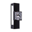 LED Outdoor Wall Sconce, Matte Black Finish, 12W, ETL Listed - Wet Location, Dimmable Load image into Gallery viewer, LED Outdoor Wall Sconce, Matte Black Finish, 12W, ETL Listed - Wet Location, Dimmable