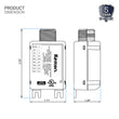 Power Pack-Single Bluetooth Wireless Control System 0-10V Load image into Gallery viewer, Power Pack-Single Bluetooth Wireless Control System 0-10V
