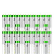T8 4ft LED Tube/Bulb - Glass 18W 1800 Lumens 5000K Clear, Plug N Play, Double End Power - Ballast Compatible (Check Compatibility List) Load image into Gallery viewer, T8 4ft LED Tube/Bulb - Glass 18W 1800 Lumens 5000K Clear, Plug N Play, Double End Power - Ballast Compatible (Check Compatibility List)