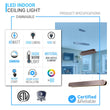 2-Lights, LED Linear Suspension Light, Pendant Mounting, 40W, 3000K, 2000LM, Brushed brown Body Finish, Dimmable Load image into Gallery viewer, 2-Lights, LED Linear Suspension Light, Pendant Mounting, 40W, 3000K, 2000LM, Brushed brown Body Finish, Dimmable