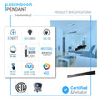 LED Kitchen Island Light Chandelier, 43W, 3000K, 966LM, Dimmable, 5 Years Warranty Load image into Gallery viewer, LED Kitchen Island Light Chandelier, 43W, 3000K, 966LM, Dimmable, 5 Years Warranty