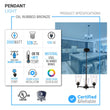 Flared Shape Chandelier Lighting Fixture with Clear Glass Shades, E26 Base, UL Listed for Damp Location, 3 Years Warranty Load image into Gallery viewer, Flared Shape Chandelier Lighting Fixture with Clear Glass Shades, E26 Base, UL Listed for Damp Location, 3 Years Warranty