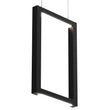 Dimmable LED Rectangle Pendant Chandelier Ceiling Light Fixture, 18W, 3000K, 900LM, For Living Room Dining Room Office Room Load image into Gallery viewer, Dimmable LED Rectangle Pendant Chandelier Ceiling Light Fixture, 18W, 3000K, 900LM, For Living Room Dining Room Office Room