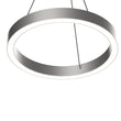 Modern Round Chandeliers with unique design Shade, 49W, 3000K, 2450LM, Dimmable, Pendant Mounting, CRI: 80+, Aluminum Body Finish Load image into Gallery viewer, Modern Round Chandeliers with unique design Shade, 49W, 3000K, 2450LM, Dimmable, Pendant Mounting, CRI: 80+, Aluminum Body Finish