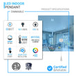1-Light, Modern LED Three Dimensional Triangle Geometric Chandeliers, 6W, 3000K, 462LM, Dimmable Load image into Gallery viewer, 1-Light, Modern LED Three Dimensional Triangle Geometric Chandeliers, 6W, 3000K, 462LM, Dimmable