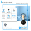 Steel Birdcage Wall Sconce Lighting Fixtures, Matte Black Finish, E26 Base, UL Listed, 3 Years Warranty Load image into Gallery viewer, Steel Birdcage Wall Sconce Lighting Fixtures, Matte Black Finish, E26 Base, UL Listed, 3 Years Warranty