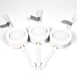 LED Puck Lights, 3-Piece Kit Direct Plug-In, Dimmable, 3x3 Watts, 3x140 LM, White, Linkable LED Under Counter Lights for Kitchen, Desk Load image into Gallery viewer, LED Puck Lights, 3-Piece Kit Direct Plug-In, Dimmable, 3x3 Watts, 3x140 LM, White, Linkable LED Under Counter Lights for Kitchen, Desk