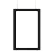 Dimmable LED Rectangle Pendant Chandelier Ceiling Light Fixture, 18W, 3000K, 900LM, For Living Room Dining Room Office Room Load image into Gallery viewer, Dimmable LED Rectangle Pendant Chandelier Ceiling Light Fixture, 18W, 3000K, 900LM, For Living Room Dining Room Office Room