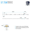 Outdoor Waterproof RGB LED Strip Lights, IP68 16.4ft Dimmable, 12V Load image into Gallery viewer, Outdoor Waterproof RGB LED Strip Lights, IP68 16.4ft Dimmable, 12V