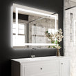 Backlit LED Lighted Mirror with Touch Switch Control, Defogger and CCT Remembrance, Accord Style Load image into Gallery viewer, Backlit LED Lighted Mirror with Touch Switch Control, Defogger and CCT Remembrance, Accord Style
