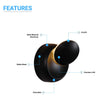LED Wall Sconce Light, 7W, 3000K (Warm White), Dimmable, Modern Indoor Wall Mount Sconces Load image into Gallery viewer, LED Wall Sconce Light, 7W, 3000K (Warm White), Dimmable, Modern Indoor Wall Mount Sconces