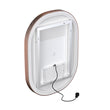 24 in. X 36 in. LED Lighted Bathroom Vanity Mirror with Rose Gold Frame, Anti-Fog, CRI 90+, Adjustable Color Temperature & Remembrance, Lighted Makeup Mirrors, Evo Style Load image into Gallery viewer, 24 in. X 36 in. LED Lighted Bathroom Vanity Mirror with Rose Gold Frame, Anti-Fog, CRI 90+, Adjustable Color Temperature & Remembrance, Lighted Makeup Mirrors, Evo Style